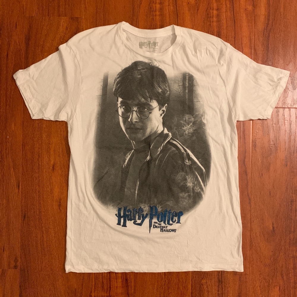 Harry Potter MEHAPOMTS412 T-Shirt, Navy, XS da Uomo, Navy, XS